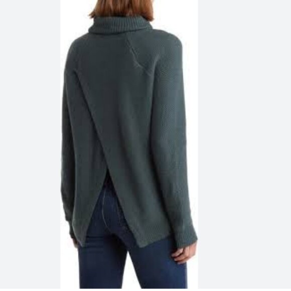 Madewell "Province" crossback Turtleneck - Picture 1 of 3